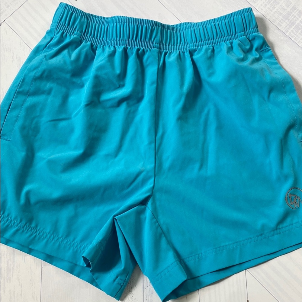 Dirty Mids Adult XS Teal Athletic Shorts